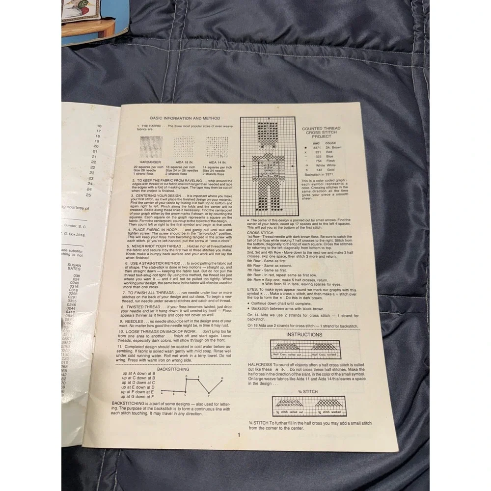 Vtg 1978 Designs by Gloria & Pat Sports That Count Cross Stitch Pattern Book 7